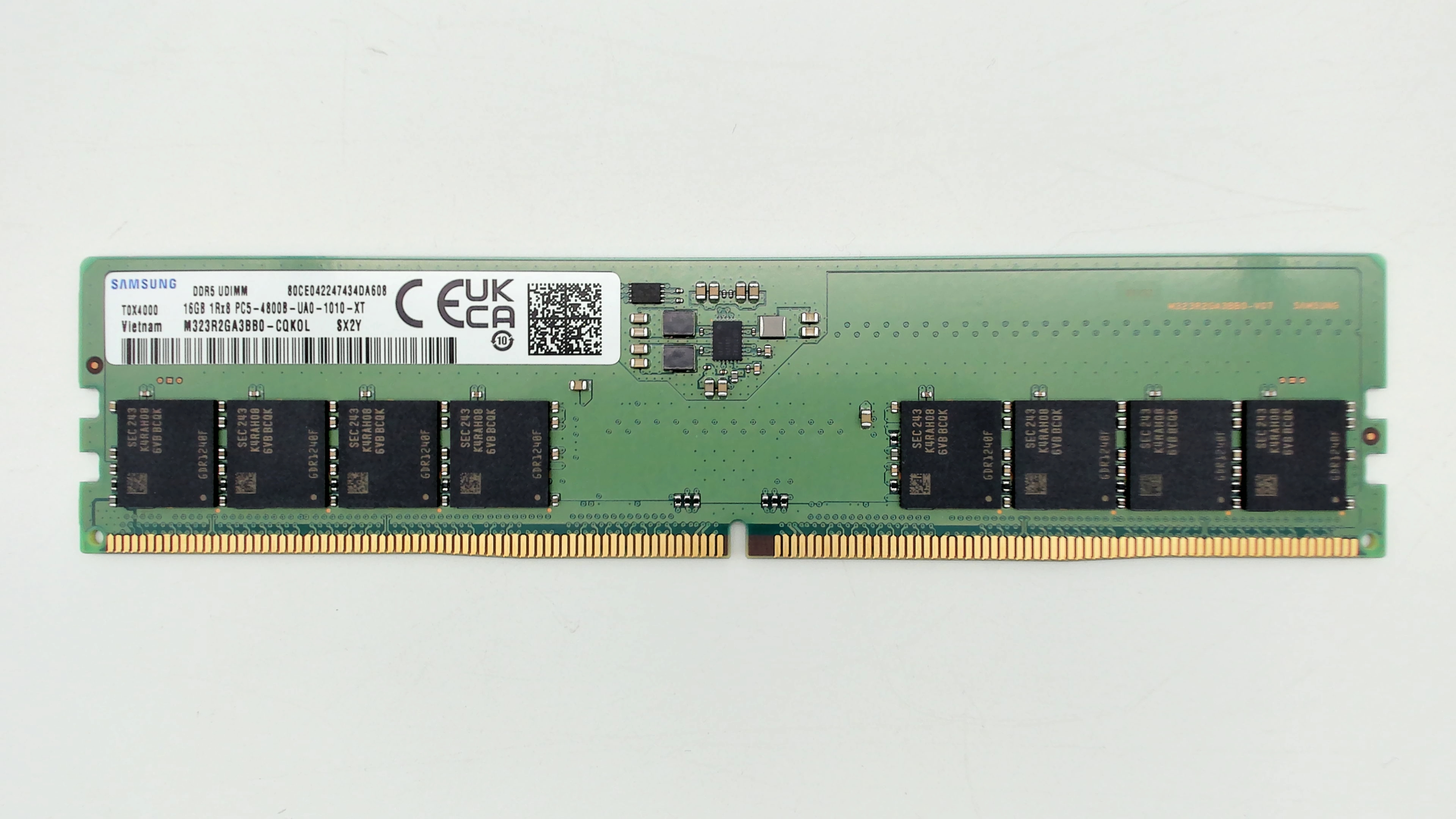 Samsung 16GB DDR5-4800 RAM PC5-38400 4800MHz Desktop Memory